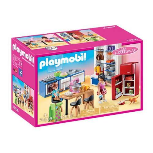 Playmobil doll house bucataria familiei