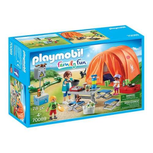 Playmobil family fun cort camping