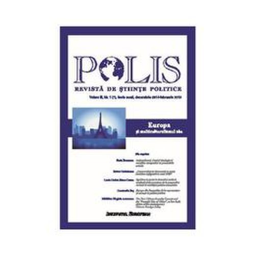 Polis vol.3 nr.2(8) serie noua martie-mai 2015 revista de stiinte politice, editura institutul european