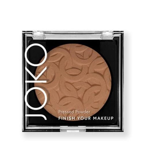 Pudra compacta - joko finish your make-up, nuanta 15 tanned brown, 8 g