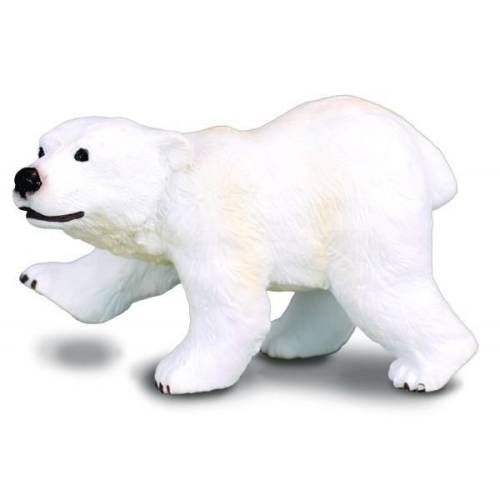 Pui de urs polar s - animal figurina