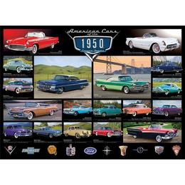 Puzzle 1000 piese - american cars of the 1950s