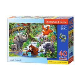 Puzzle 40 castorland - jungle animals