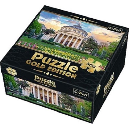 Puzzle 500 trefl gold edition ateneul roman bucuresti