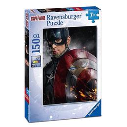 Puzzle avengers capitanul america, 150 piese - ravensburger