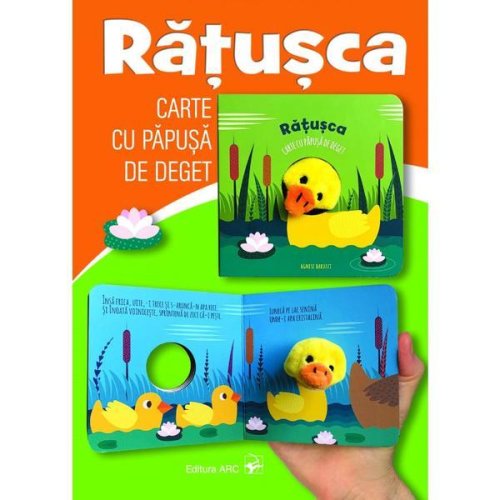 Ratusca. carte cu papusa de deget - agnese baruzzi, editura arc