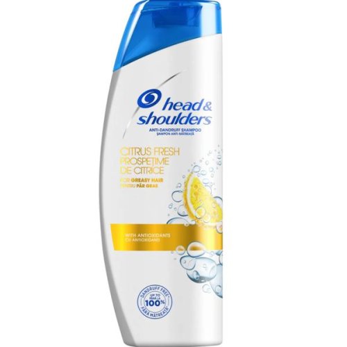 Sampon antimatreata cu extract de citrice pentru par gras - head shoulders anti-dandruff shampoo citrus fresh for greasy hair, 360 ml