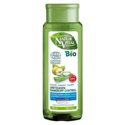 Sampon antimatreata, cu extract de plante bio, naturvital organic anti-dandruff shampoo, 300 ml