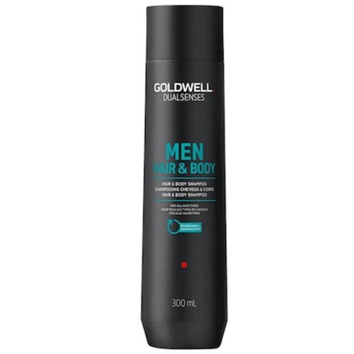 Sampon barbati pentru par si corp - goldwell dual senses men hair   body shampoo, 300 ml