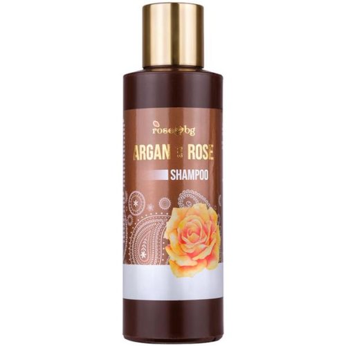 Fine Perfumery Sampon cu ulei de argan si apa de trandafiri argan rose shampoo, 180ml