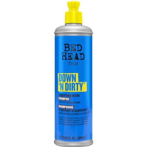 Sampon detoxifiant tigi bed head down'n dirty clarifying detox shampoo, 400 ml