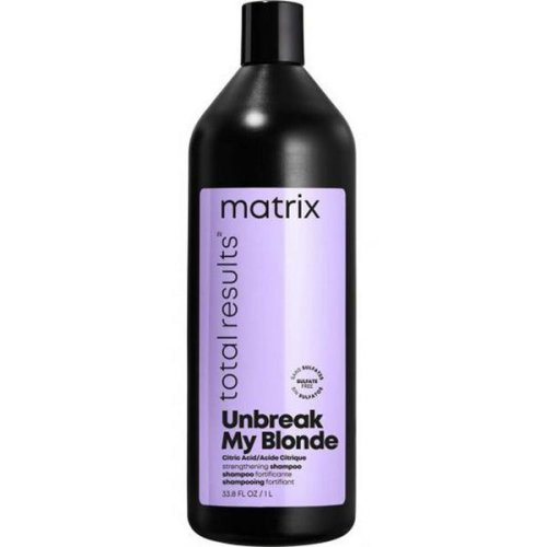 Sampon fortifiant pentru par blond - matrix total results unbreak my blonde strengthening shampoo, 1000 ml