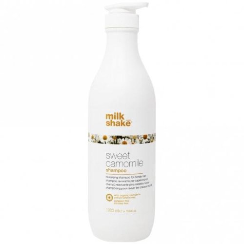 Sampon hidratant si revitalizant pentru parul blond milk shake sweet camomile 1000ml