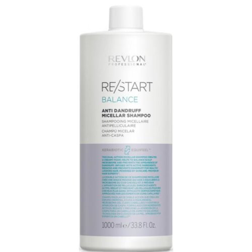 Sampon micelar impotriva matretii - revlon professional re/start balance anti dandruff micellar shampoo, 1000 ml