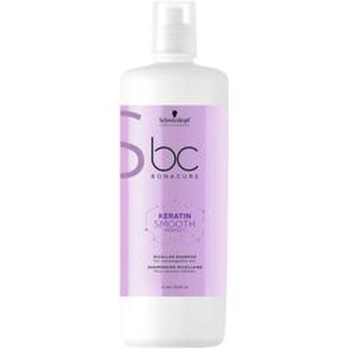 Sampon micelar pentru netezire - schwarzkopf bc bonacure keratin smooth perfect micellar shampoo, 1000ml