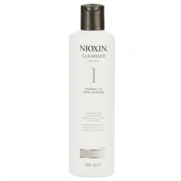 Sampon par fin natural cu aspect subtiat - nioxin system 1 cleanser shampoo 300 ml