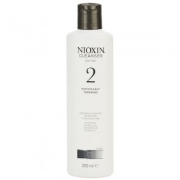 Sampon par fin natural dramatic subtiat - nioxin system 2 cleanser shampoo 300 ml