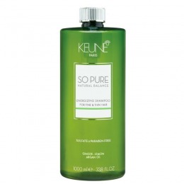 Sampon par fin si subtire - keune so pure energizing shampoo 1000 ml
