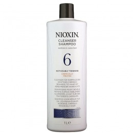 Sampon par normal spre aspru dramatic subtiat - nioxin system 6 cleanser shampoo 1000 ml