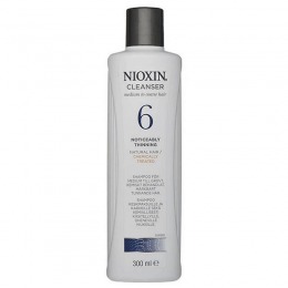 Sampon par normal spre aspru dramatic subtiat - nioxin system 6 cleanser shampoo 300 ml