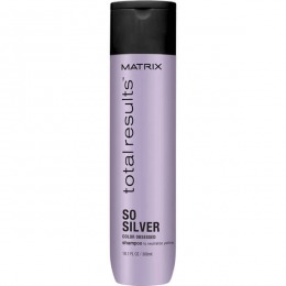 Sampon pentru par blond - matrix total results so silver color obsessed shampoo 300 ml