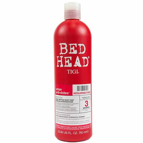 Sampon pentru par fragil - tigi bed head urban antidotes resurrection shampoo 750 ml