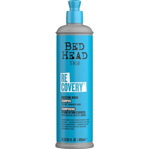 Sampon pentru par uscat si degradat tigi bed head recovery moisture rush shampoo, 400 ml