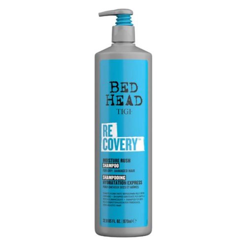 Sampon pentru par uscat si degradat tigi bed head recovery moisture rush shampoo, 970 ml