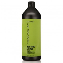 Sampon pentru textura - matrix total results texture games shampoo 1000 ml