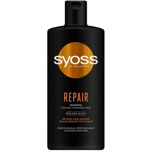 Sampon reparator pentru par uscat si deteriorat - syoss professional performance japanese inspired repair shampoo for dry, damaged hair, 440 ml