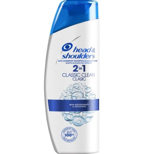 Sampon si balsam antimatreata 2in 1 clasic - head shoulders anti-dandruff shampoo   conditioner 2in 1 classic clean, 200 ml