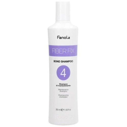 Sampon tratament pentru par - fanola fiber fix bond shampoo 4, 350 ml