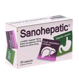 Sanohepatic zdrovit, 30 capsule