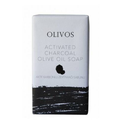 Sapun solid anti-acnee cu ulei de masline si carbune activ olivos, 125 g