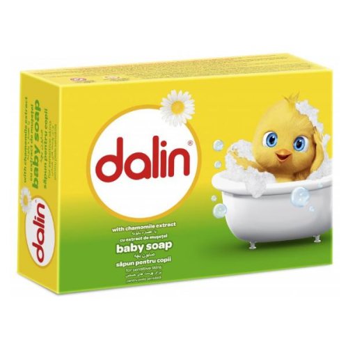 Sapun solid cu musetel pentru copii - dalin baby soap with chamomile extract, 100g