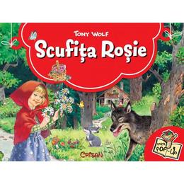 Scufita rosie. carte pop-up - tony wolf, editura crisan