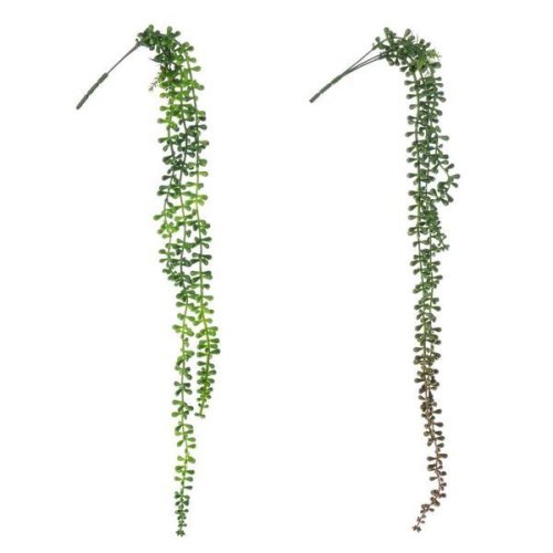 Set 2 plante artificiale verde sempreverde 71 cm