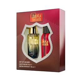 Set cadou barbati david and goliath - apa de parfum 50 ml + deodorant 100 ml