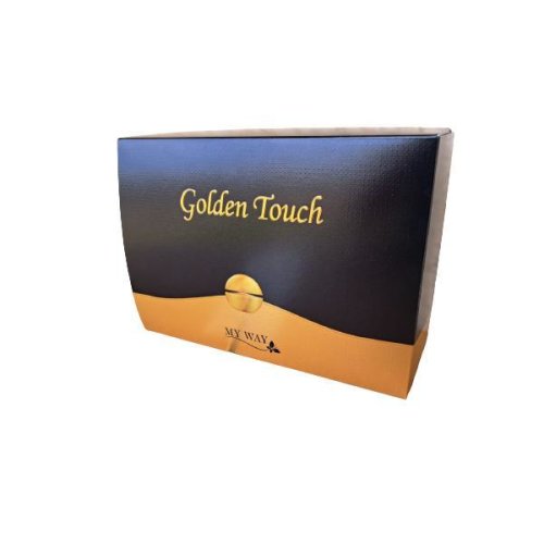 Set cadou pentru femei my way golden touch apa parfum 40 ml + crema corp 40g + deodorant 40 g