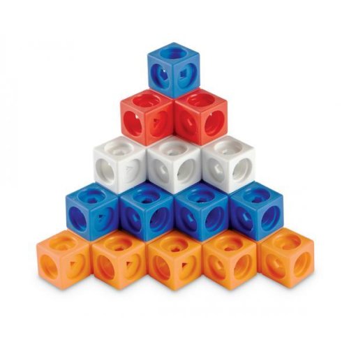 Learning Resources Set mathlink - constructii 3d din cuburi interconectabile