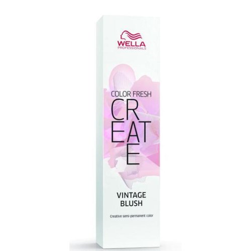 Short life - vopsea semipermanenta - wella professionals color fresh create, vintage blush, 60 ml