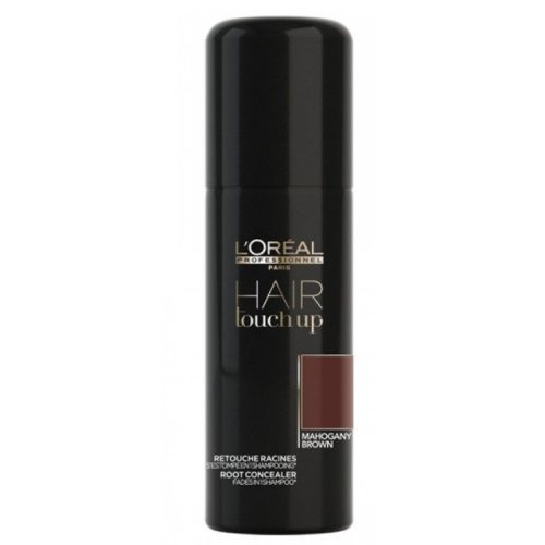 Spray corector pigment mahon - l'oreal professionnel hair touch up spray mahogany brown, 75ml