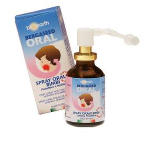 Spray oral pentru copii bergaseed bioearth, 30 ml