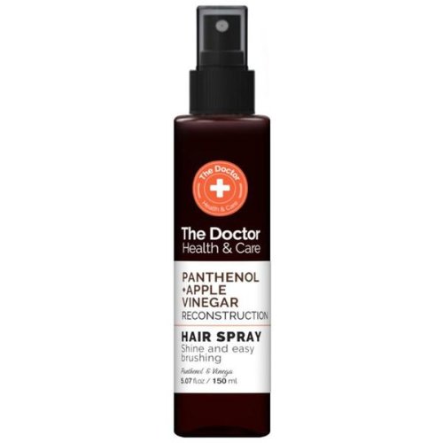 Spray reconstructor - the doctor health   care panthenol + apple vinegar reconstruction hair spray shine and easy brushing, 150 ml