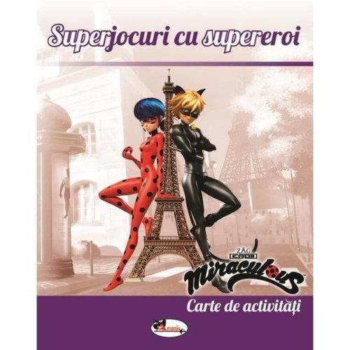 Superjocuri cu supereroi. carte de activitati, editura aramis