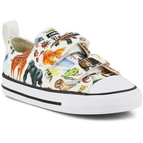Tenisi copii Converse chuck taylor all star 2v science class ox 768463c, 21, alb