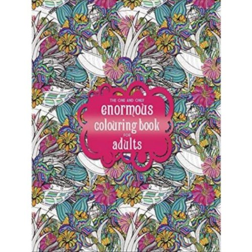 The one and only enormous colouring book for adults, editura phoenix yard books