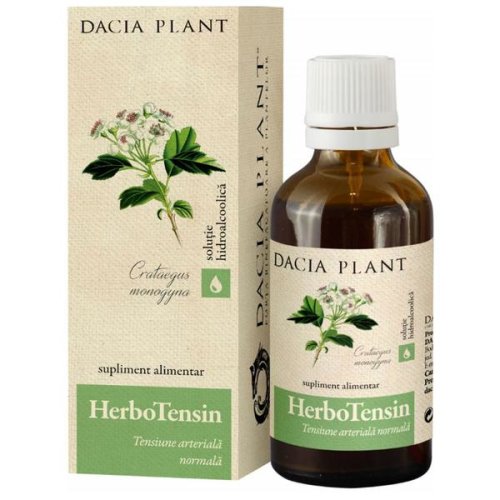 Tinctura herbotensin - dacia plant tensiune arteriala normala, 50 ml