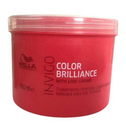 Tratament intensiv pentru mentinerea culorii - wella professional invigo color brilliance vibrant color, 500 ml