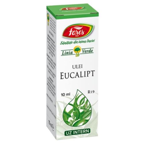 Ulei esential de eucalipt pentru uz intern, r19, fares, 10 ml